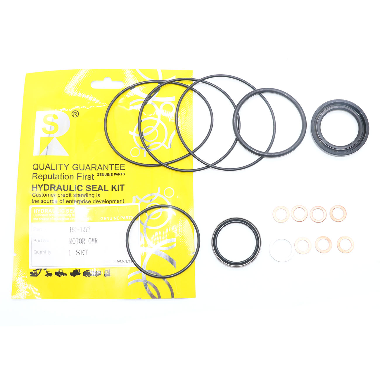 151-1277 Seal Kit for Danfoss OMR Series Hydraulic Motors-4